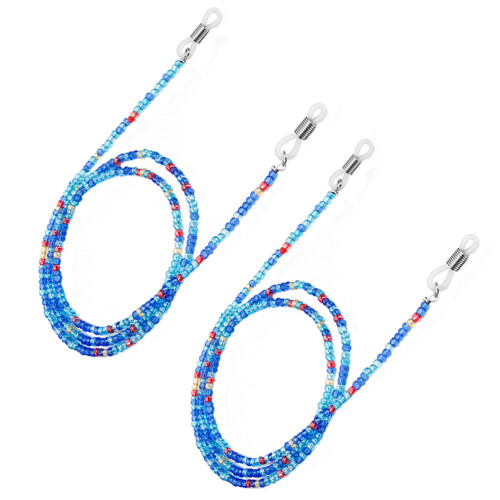 2 unidades de cordão para óculos com acrílicas