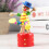 5 unid. brinquedo madeira palhaço infantil 11