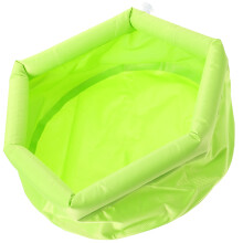 balde inflável dobrável portátil para pés, e acampamento