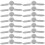 50 unid. mini metal para scrapbook e artesanato diy 1