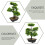 Árvore Bonsai Artificial Vaso Planta Decorativa 9