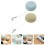 2 unidades de limpador de óculos forma de macaron e pano eletrônico 3