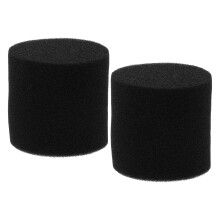 2 unidades de tampão acústico de espuma para alto- , preto