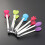 8 Unidades Mini Pinças Aço Inoxidável Com Silicone Para 9