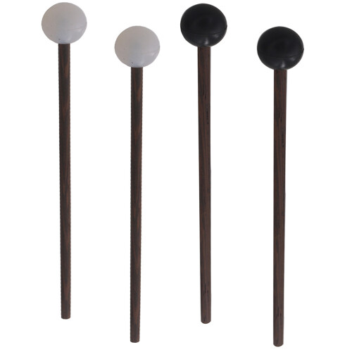2 pares de baquetas para tambor de língua, e percussão 1