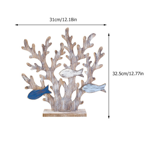 1 Enfeite Árvore De Coral Para Casa 1