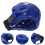 capacete eva com ventilação para taekwondo e kickboxing m azul 7