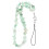 colar para com de cristal e cordão natural 8