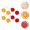 4 Augenbinde Lidschatten Gel Cool Pvc 7