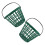 2pcs Outdoor Golf Ball Storage Container Plastik 1
