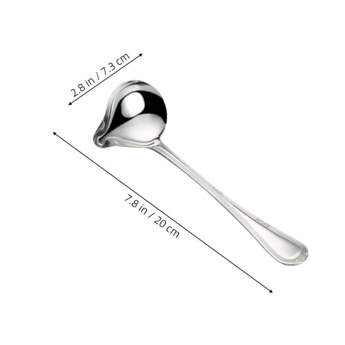 4 stk. servierkelle für soße & suppe – küchenkellen-set 1