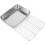 1 Set Grillplatte Multifunktionale Abtropfplatte 6