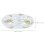 15pcs Desktop Schwimmring Requisiten 3