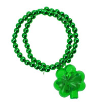 Glowing Clover Armband St. Patrick's Day Accessoire Grün 1 Set