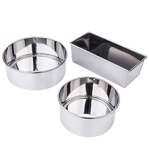 3Stk Kuchenform Backform Für Silber