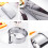 3Stk Kuchenform Backform Für Silber 11