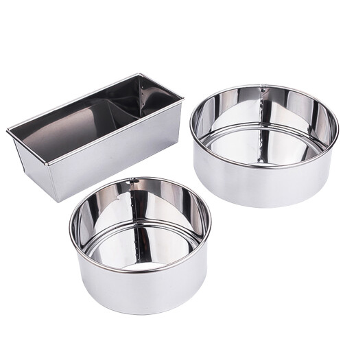 3Stk Kuchenform Backform Für Silber 2