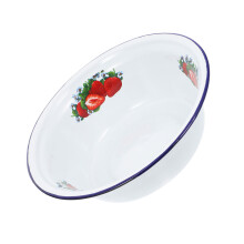 Retro Emaille Schüssel Vintage Suppenschale Haushalt