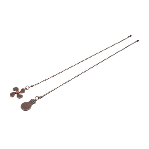 2Stück Deckenleuchte Zugkette, Deckenventilator Kette Verlängerung