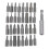 33 Teile Stubby Schraubendreher Bits Set Stahl 5