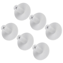 6Stück Golfs-Tees, Ballhalter, Matte, Schale, Zubehör
