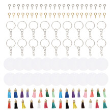 1 Set Diy Quaste Schlüsselanhänger Handgemachte Bastelmaterialien