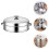 1 set food steamer steaming rack multi-function kitchen tool 3