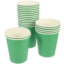 50Stk St. Patricks Day Pappbecher Papierteebecher
