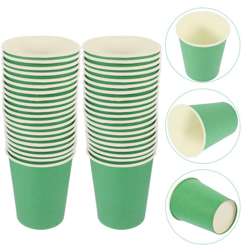 50Stk St. Patricks Day Pappbecher Papierteebecher 2
