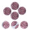 4St Paarse Ventieldop Auto Stofdicht Waterdicht Stevig Universeel 9
