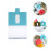 Creative Flache Wasserflasche Outdoor Trinkflasche 7