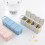 Portable Pillendose Mit Ausgabefunktion Kunststoff Hellgrau 7
