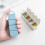 Portable Pillendose Mit Ausgabefunktion Kunststoff Hellgrau 5