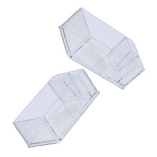 2Stk Transparente Taschentuchspender Praktische Serviettenbox Halter