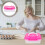 24-Eiertray Roze Plastic Organisator Met Schokvaste Bescherming 5