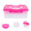 24-Eiertray Roze Plastic Organisator Met Schokvaste Bescherming 3