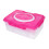 24-Eiertray Roze Plastic Organisator Met Schokvaste Bescherming 7