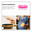 24-Eiertray Roze Plastic Organisator Met Schokvaste Bescherming 10