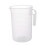 1St Pp Kunststoff Messbecher Mit Transparent 2000Ml Mit Deckel 9