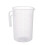 1St Pp Kunststoff Messbecher Mit Transparent 2000Ml Mit Deckel 4