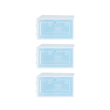 6St Transparente Stapelbare Schuhboxen Aus Verdicktem Kunststoff