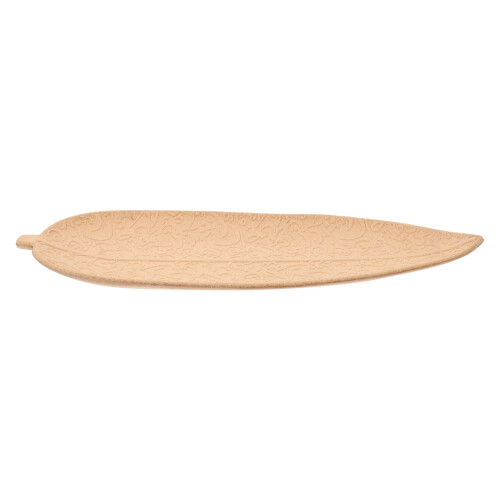 Wood Leaf Servierplatte, Getrocknete Obstmüslischale 2