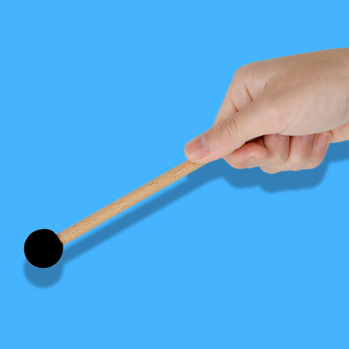Drum Mallet Gummikopf Mit Holzgriff Für Perkussion 2