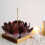 keramik räucherstäbchen tablett lotusform 7