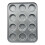 2 Pack 12 Hole 36cm Yorkshire Pudding/ Cake Tray 9