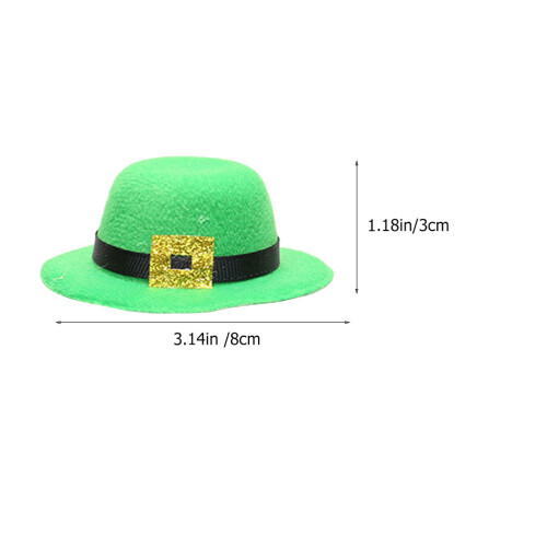 1Set St Patricks Day Weinflaschen Mini Hüte Party Requisiten 1
