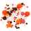 3 Sets Pompom Bälle Bastelarbeiten Polyester 7