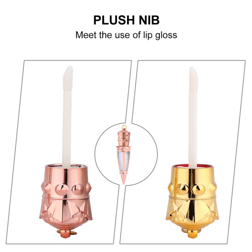 saqueta com 2 vazios para gloss labial rabanete rosé 1
