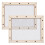 2 unidades de para com de madeira 1