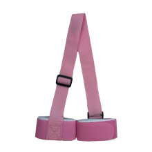 Ski Carrier Strap Adjustable Nylon Ski Carrier Straps For Carrying Portable Binding Shoulder Ski Holder Pink